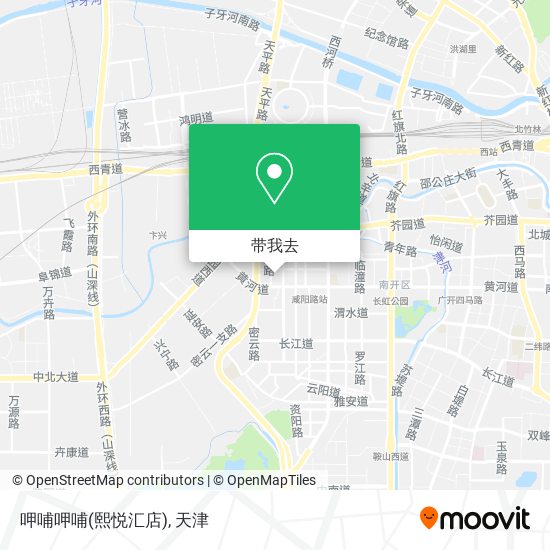 呷哺呷哺(熙悦汇店)地图
