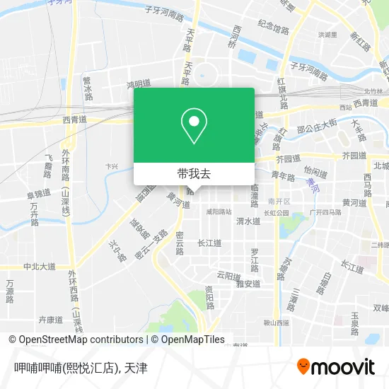 呷哺呷哺(熙悦汇店)地图