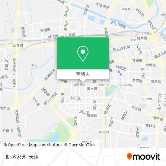 凯盛家园地图