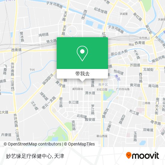 妙艺缘足疗保健中心地图