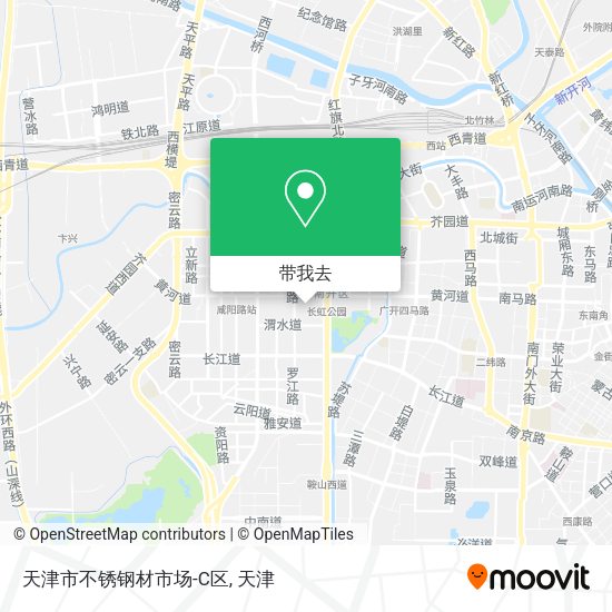 天津市不锈钢材市场-C区地图