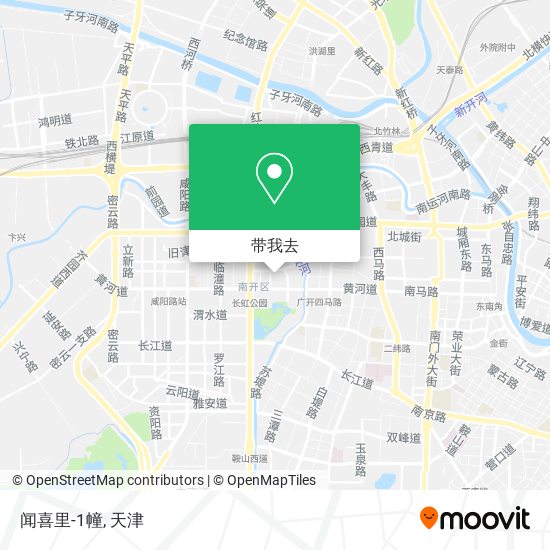 闻喜里-1幢地图
