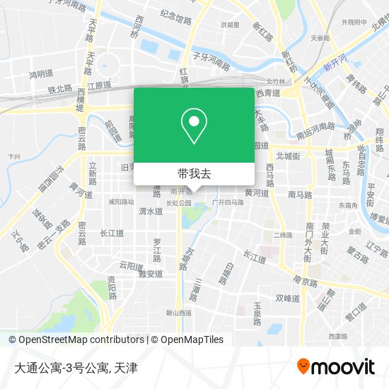 大通公寓-3号公寓地图