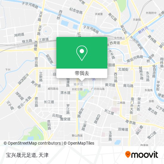 宝兴晟元足道地图
