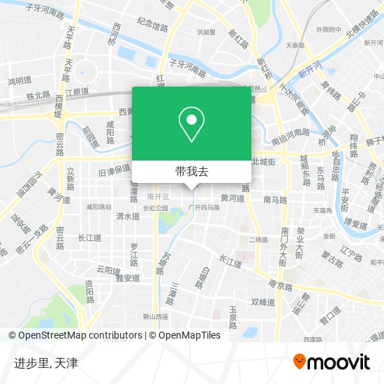 进步里地图