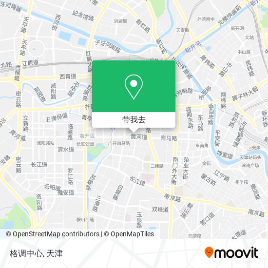 格调中心地图