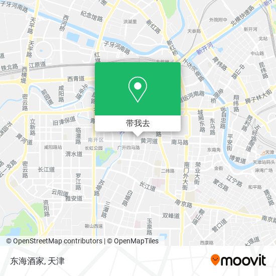 东海酒家地图