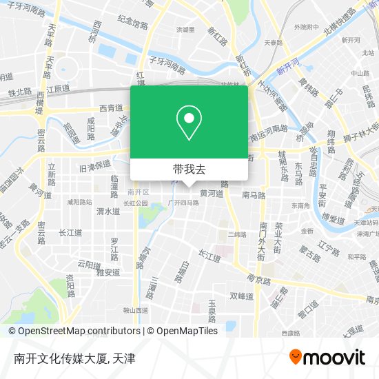 南开文化传媒大厦地图