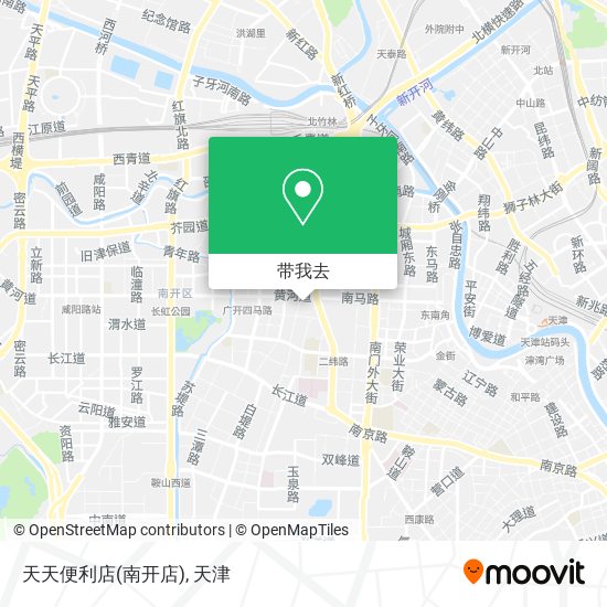 天天便利店(南开店)地图