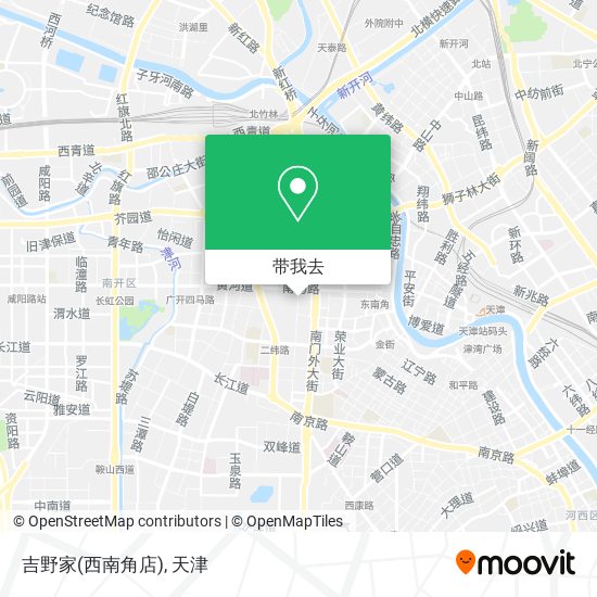 吉野家(西南角店)地图