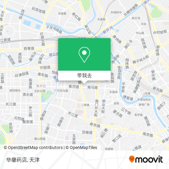 华馨药店地图