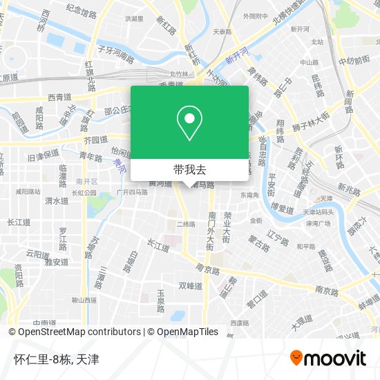 怀仁里-8栋地图