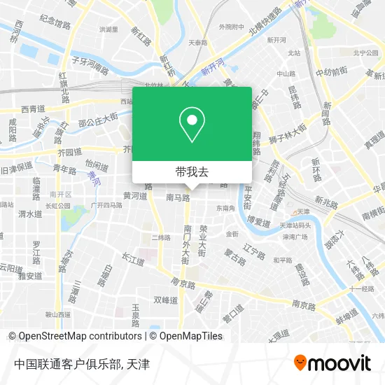 中国联通客户俱乐部地图