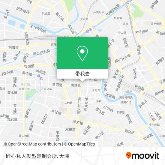 匠心私人发型定制会所地图