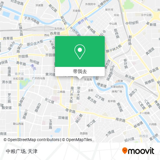 中粮广场地图
