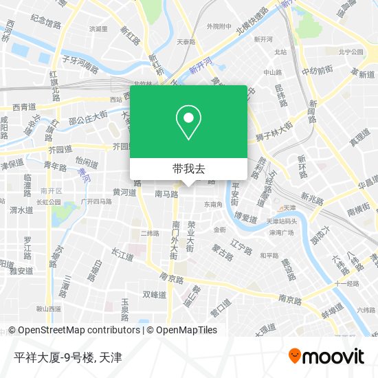 平祥大厦-9号楼地图