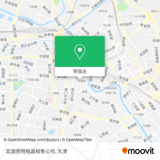 宏源照明电器销售公司地图