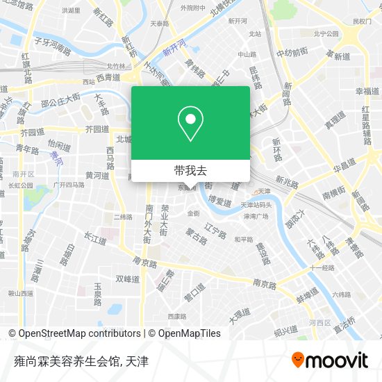 雍尚霖美容养生会馆地图