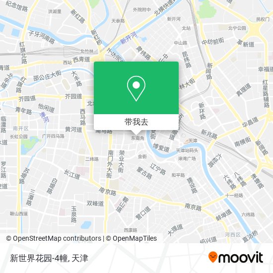 新世界花园-4幢地图