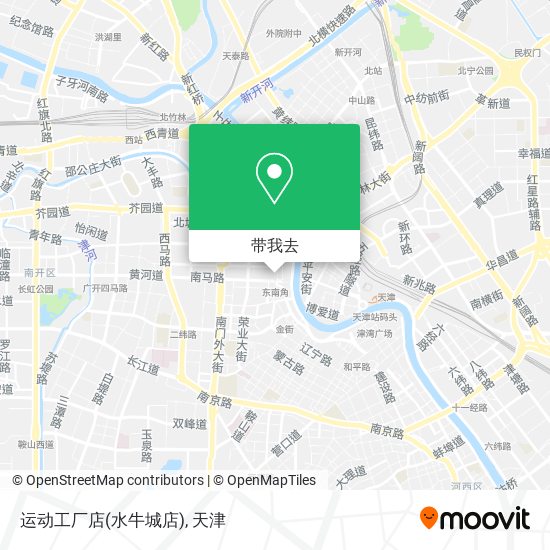 运动工厂店(水牛城店)地图