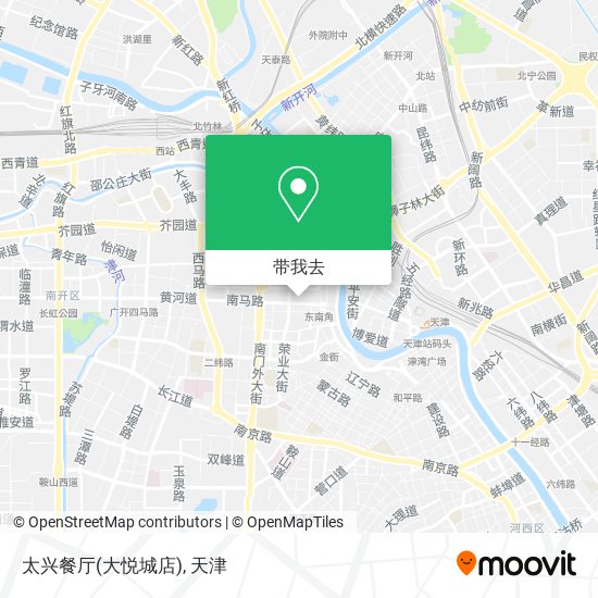 太兴餐厅(大悦城店)地图