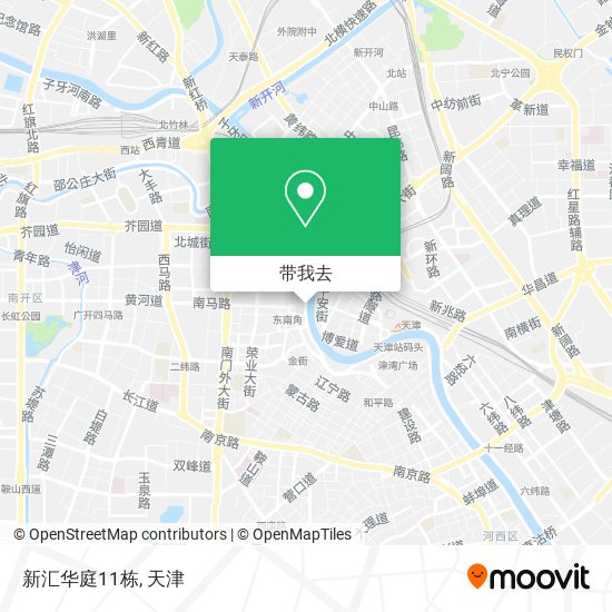 新汇华庭11栋地图