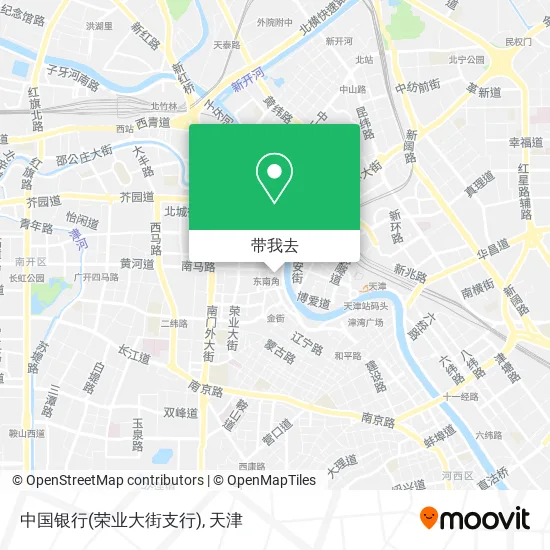 中国银行(荣业大街支行)地图