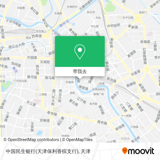 中国民生银行(天津保利香槟支行)地图