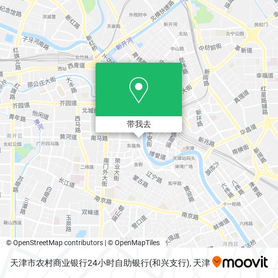 天津市农村商业银行24小时自助银行(和兴支行)地图