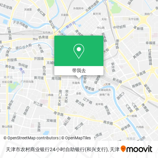 天津市农村商业银行24小时自助银行(和兴支行)地图