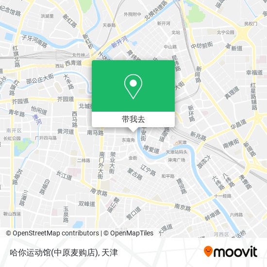 哈你运动馆(中原麦购店)地图