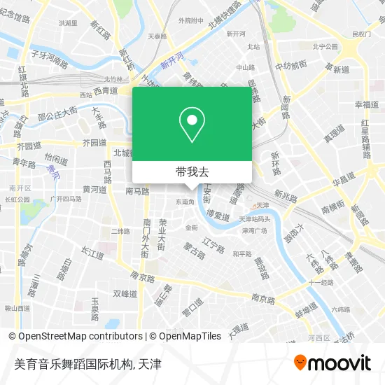 美育音乐舞蹈国际机构地图