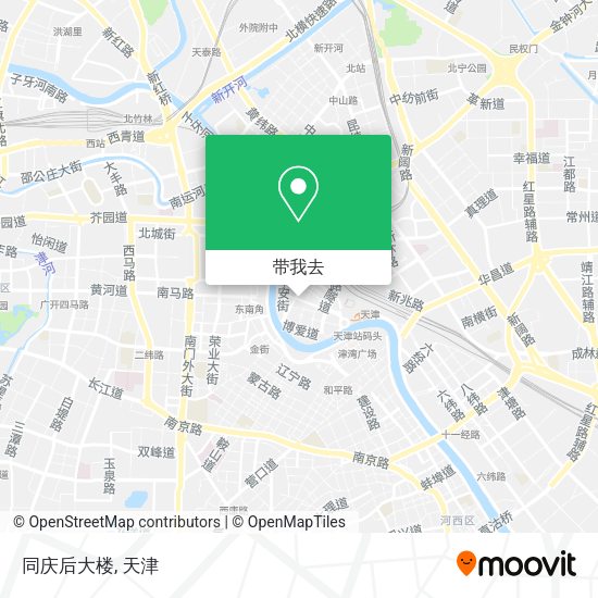 同庆后大楼地图