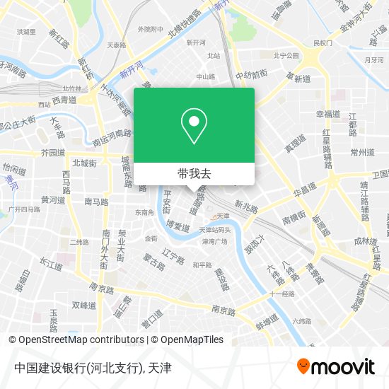 中国建设银行(河北支行)地图