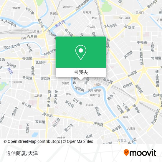 通信商厦地图