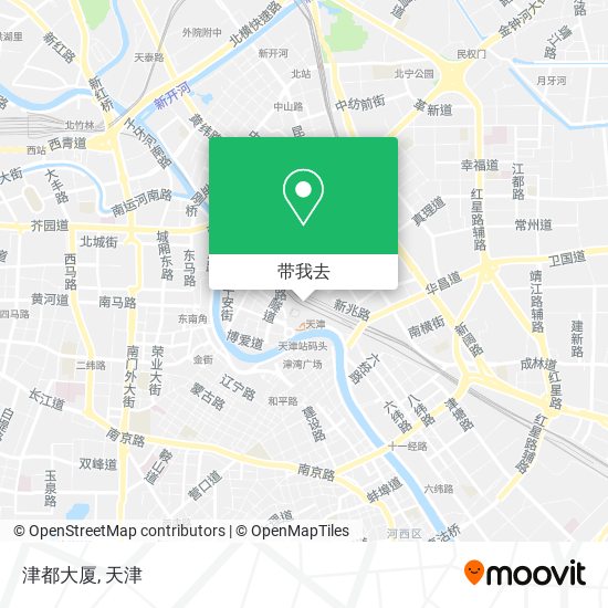 津都大厦地图