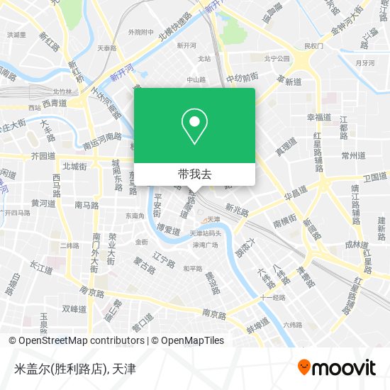 米盖尔(胜利路店)地图