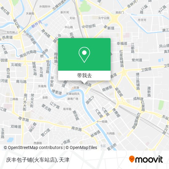 庆丰包子铺(火车站店)地图