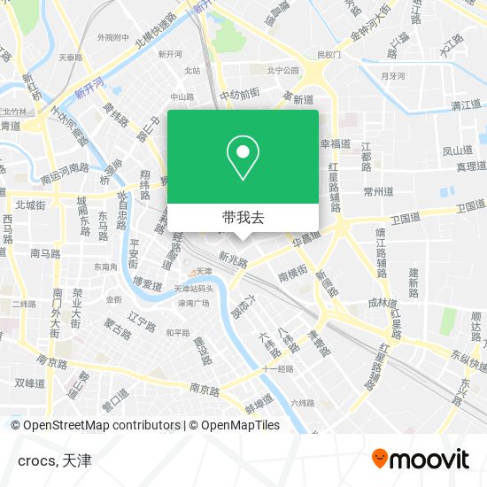 crocs地图