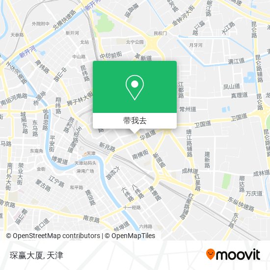 琛赢大厦地图