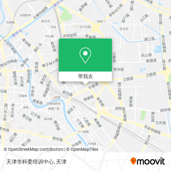 天津市科委培训中心地图
