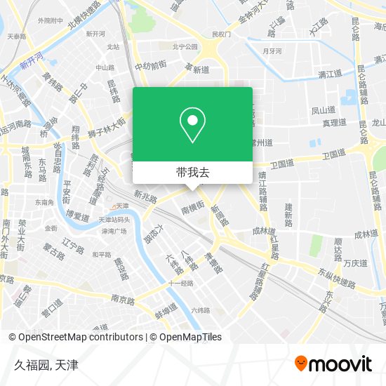久福园地图