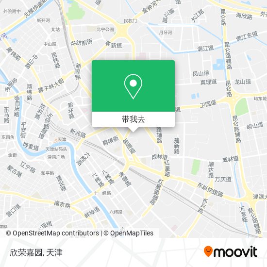 欣荣嘉园地图
