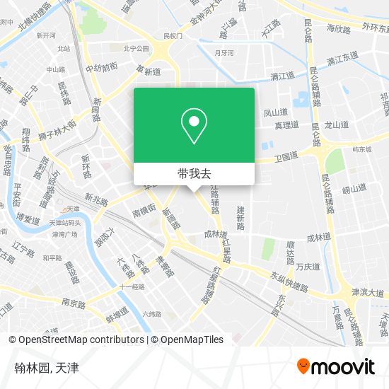 翰林园地图