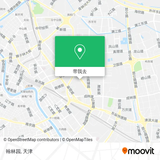 翰林园地图