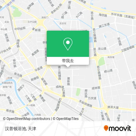 汉普顿浴池地图
