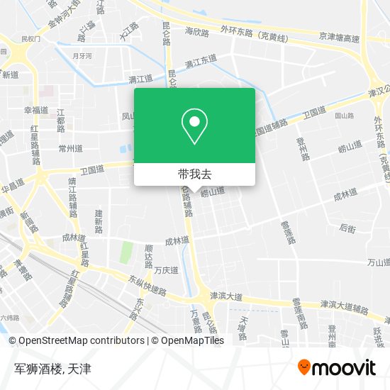 军狮酒楼地图