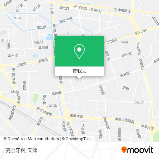 亮金牙科地图