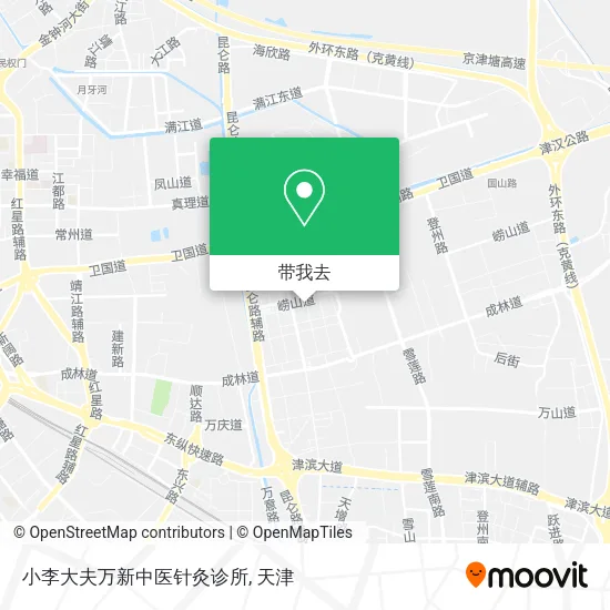 小李大夫万新中医针灸诊所地图