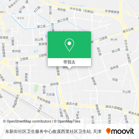 东新街社区卫生服务中心曲溪西里社区卫生站地图